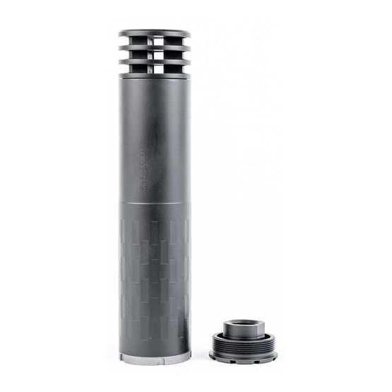 SilencerCo OMEGA 300 DT .30 Cal Suppressor has a fully welded design